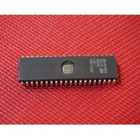 27C1024  EPROM UV 1M  (64Kx16)  M27C1024-12F1  DIP40-CW  120ns  ST Microelectronics