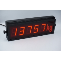 Wyświetlacz wagowy 7-segmentowy LED  WWL-057M7/5/ST32-7